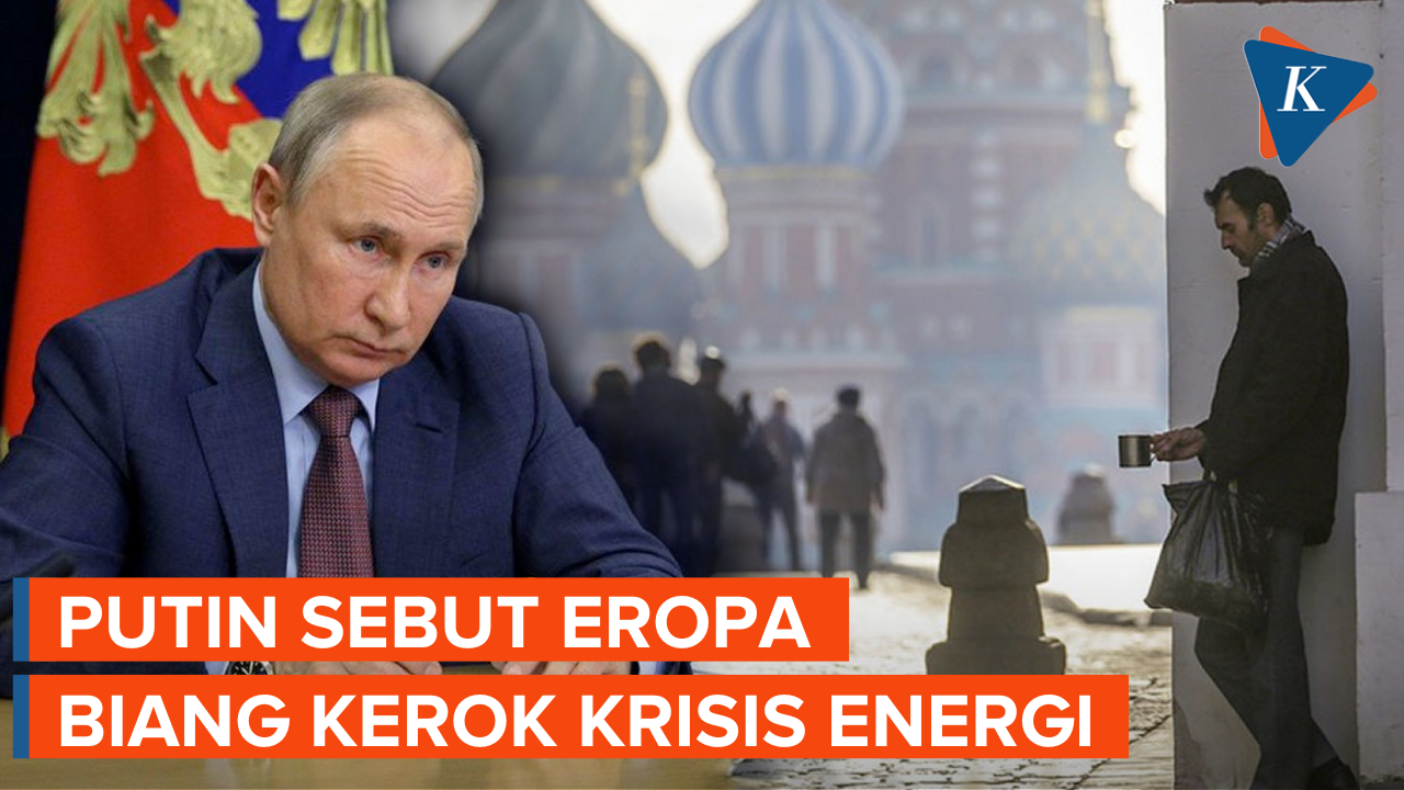 Putin Kembali Tuding Eropa Biang Kerok Krisis Energi