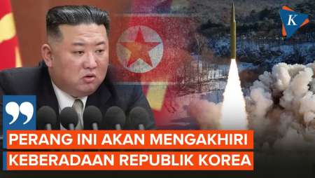 Kirim Ultimatum, Kim Jong-Un Sebut Perang Bisa Bikin Korsel Tamat