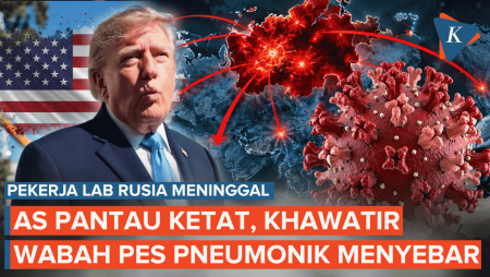 AS Pantau Ketat Kasus Pekerja Lab Rusia Meninggal, Khawatir Wabah Pes Menyebar