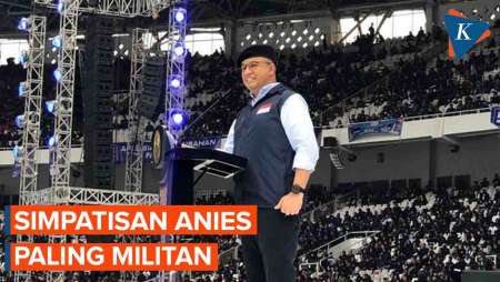 Survei Litbang Kompas: Simpatisan Anies Baswedan Paling Militan