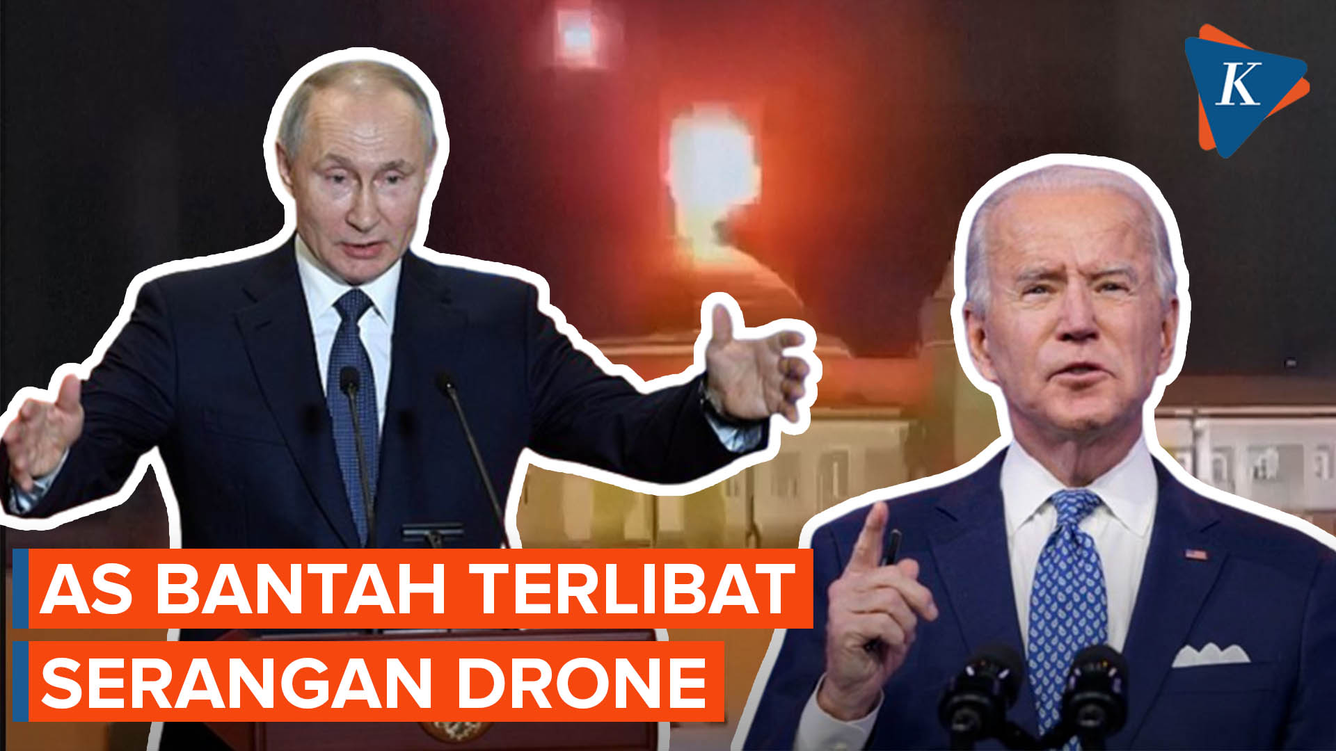 AS Bantah Terlibat dalam Serangan Drone ke Istana Kremlin