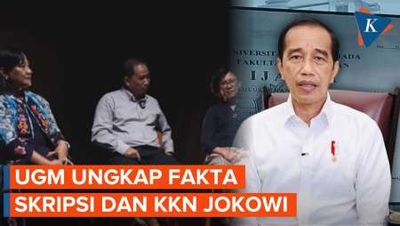 UGM Ungkap Fakta Skripsi Jokowi, Apa Katanya?