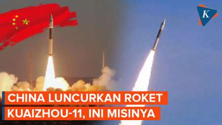 Detik-detik China Luncurkan Roket Kuaizhou-11, Bawa Muatan 300 Kg, Ini Misinya