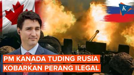 PM Kanada Tuding Rusia Terus Lancarkan Perang Ilegal ke Ukraina