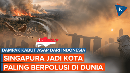 Singapura Jadi Kota Paling Berpolusi Di Dunia Imbas Kabut Asap Dari Indonesia