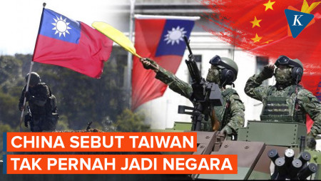 China Sebut Taiwan Tak Akan Pernah Menjadi Sebuah Negara