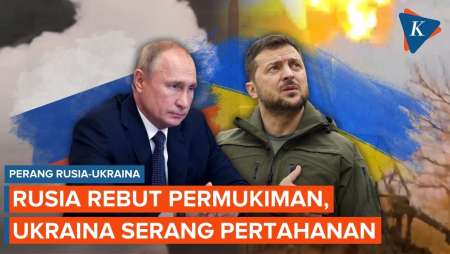 Rusia Rebut Permukiman di Kharkov, Ukraina Serang Sistem Pertahanan Udara