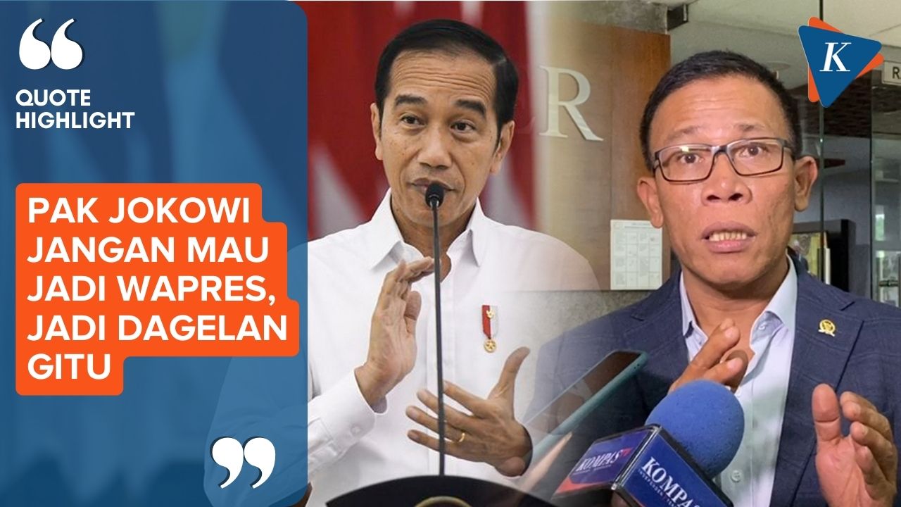 Masinton Respons soal Kemungkinan Jokowi Jadi Cawapres