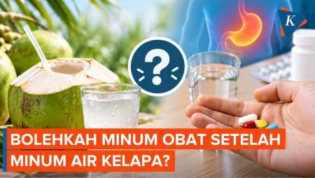 Apakah Boleh Minum Obat Setelah Minum Air Kelapa?