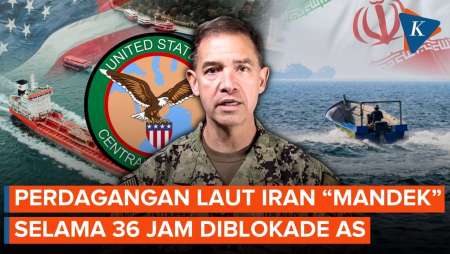 CENTCOM: Amerika Hentikan Perdagangan Laut Iran Dalam 36 Jam
