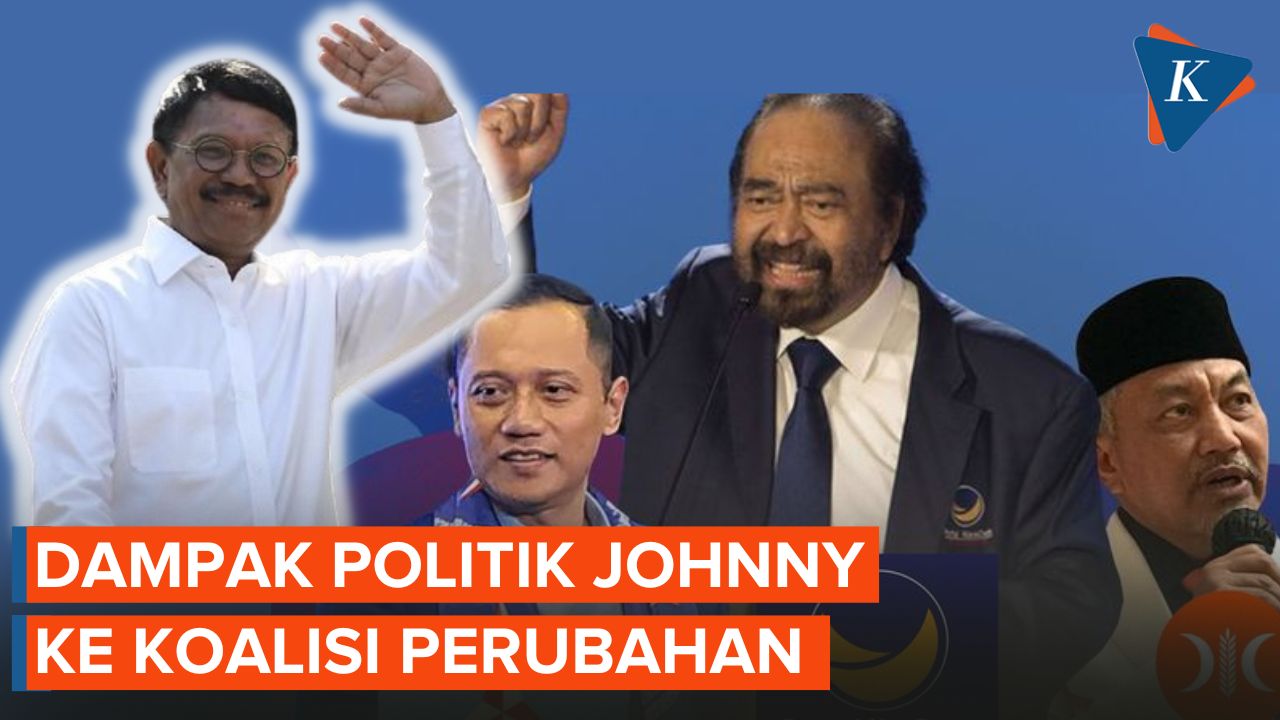 Dampak Politik Johnny G Plate Tersangka ke Koalisi Perubahan Pengusung Anies Baswedan