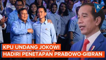 KPU Undang Jokowi Hadiri Penetapan Prabowo-Gibran