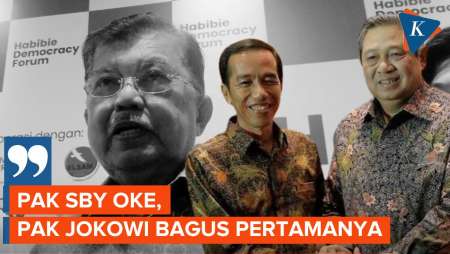 Jusuf Kalla Bandingkan Demokrasi Saat Menjadi Wapres SBY dan Jokowi