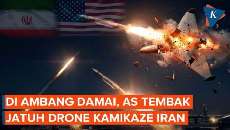 Sudah di Ambang Perjanjian Damai, AS Tembak Jatuh Drone Iran Lagi