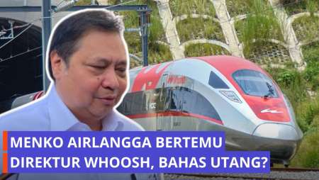 Airlangga Bertemu Bos KCIC, Bahas Utang Whoosh?