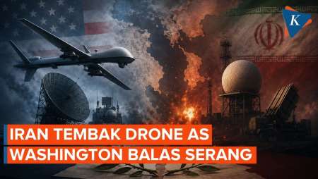 Drone AS Tumbang Di Tengah Gencatan Senjata, Radar Iran Jadi Sasaran
