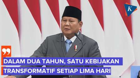Pidato Kenegaraan Di Sidang Tahunan MPR, Prabowo Klaim Hasilkan 121 Kebijakan Transformatif Dalam 66