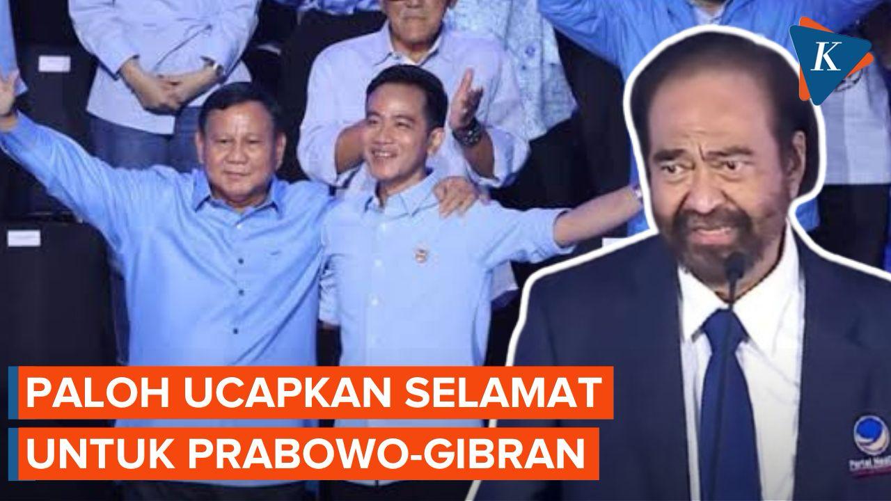 Surya Paloh: Selamat kepada Prabowo-Gibran, Pemenang Pilpres 2024
