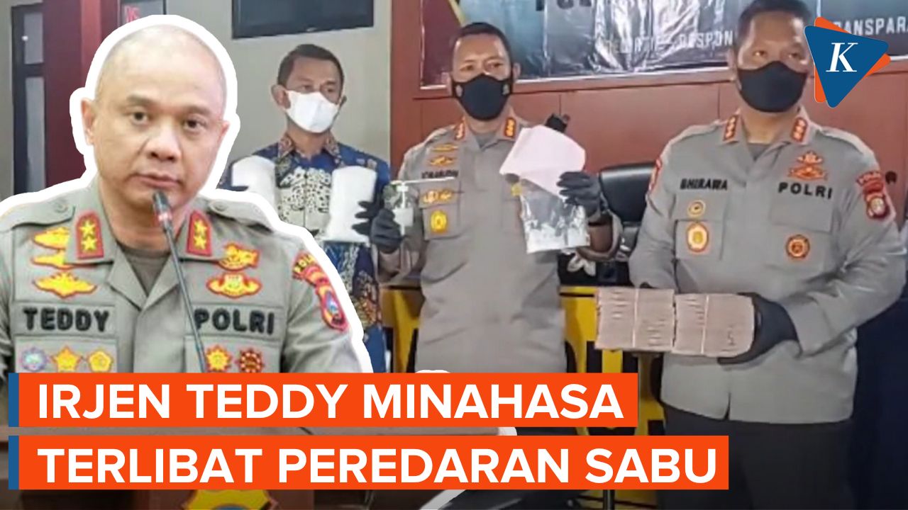 Polda Metro Ungkap Keterlibatan Irjen Teddy Minahasa dalam Peredaran Sabu