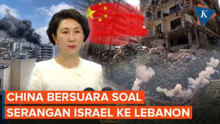 China Angkat Suara! Desak Israel Tahan Diri Di Lebanon