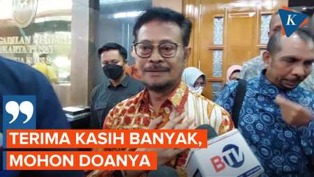 [FULL] Jelang Divonis, SYL: Mohon Doanya