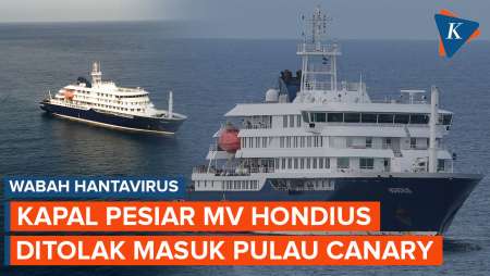 Kapal Pesiar MV Hondius Terdampak Hantavirus Dilarang Bersandar Di Pulau Canary