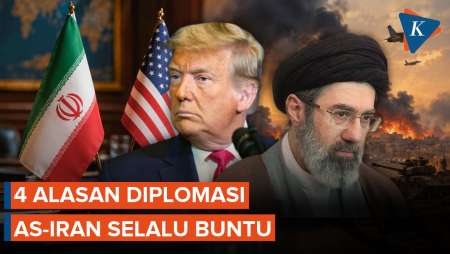 AS-Iran Terjangkit Sindrom Saling Curiga, Negosiasi Selalu Buntu
