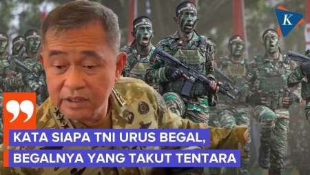 Bantah TNI Ikut Urusi Begal, Jenderal Maruli: Begalnya Yang Takut Lihat Tentara
