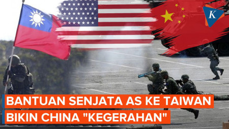 AS Umumkan Paket Bantuan Senjata ke Taiwan, China Beri Peringatan