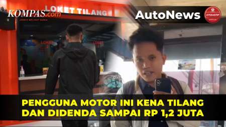 Viral Pengguna Motor Kena Tilang dan Didenda sampai Rp 1,25 Juta