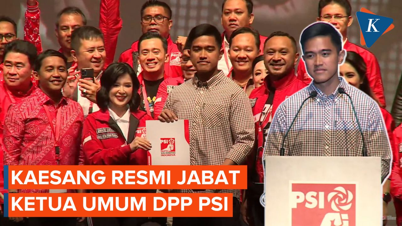 Video: Kaesang Resmi Jadi Ketua Umum DPP PSI