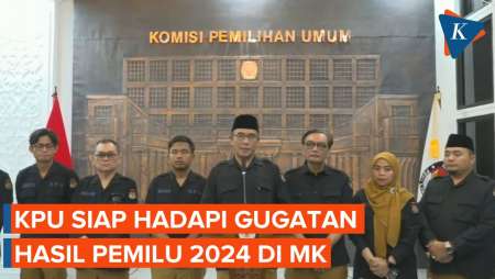 KPU Siap Hadapi Gugatan Hasil Pemilu 2024 di MK