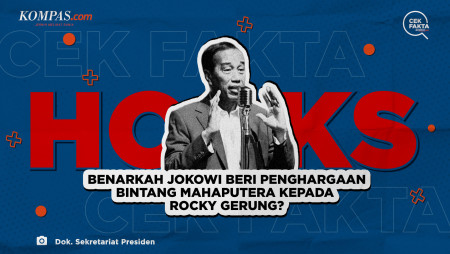 Benarkah Jokowi Beri Penghargaan Bintang Mahaputera kepada Rocky Gerung?