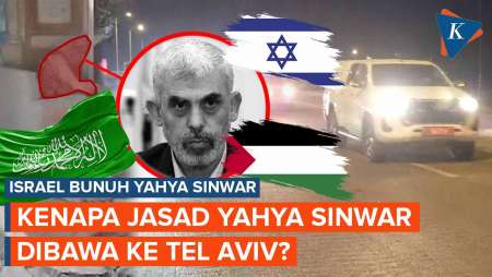 Israel Bawa Jasad Yahya Sinwar ke Tel Aviv, untuk Apa?