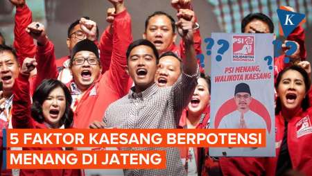 Kaesang Berpotensi Menang di Jateng, Ini 5 Faktor Pentingnya