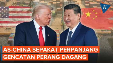 AS-China Sepakat Perpanjang Gencatan Perang Dagang, Trump Ingin Bertemu Xi Jinping