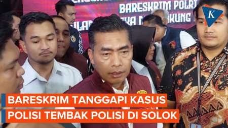 Bareskrim Kirim Tim Selidiki Kasus Polisi Tembak Polisi di Solok Selatan