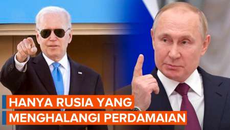 Joe Biden Olok-olok Rusia Saat Presiden Ukraina Zelensky ke AS