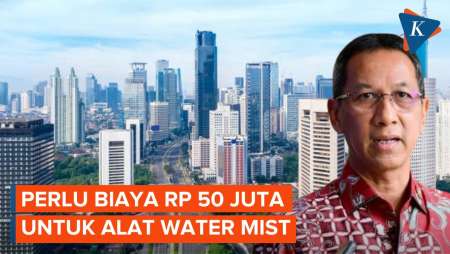 Pemilik Gedung Tinggi di DKI Siap-siap Sediakan Rp 50 Juta untuk Water Mist