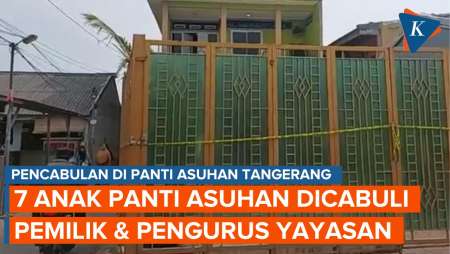 7 Anak Panti Asuhan Diduga Dicabuli Pemilik dan Pengurus Yayasan di Tangerang, Begini Situasi TKP