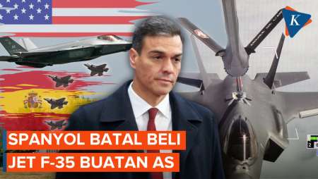 Spanyol Resmi Batal Beli Jet Tempur F-35 AS Meski Dimarahi Trump