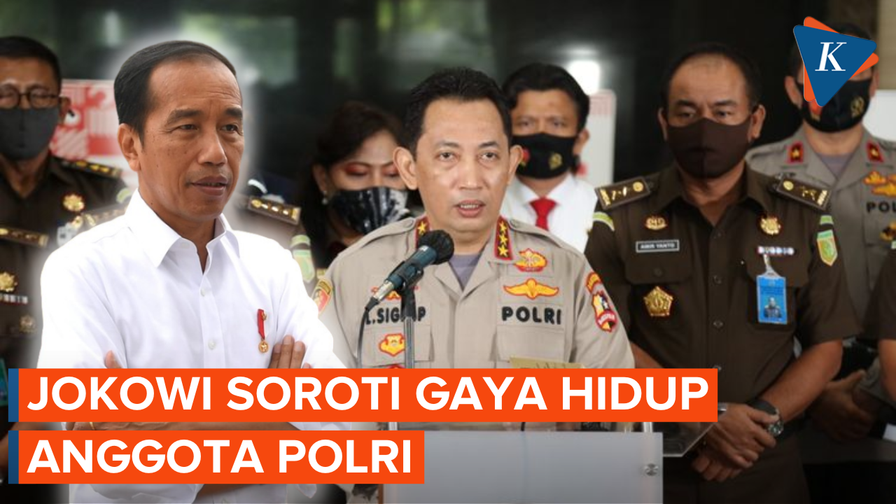 Jokowi Soroti Pemberantasan Judi Online, Narkoba, hingga Gaya Hidup Polisi