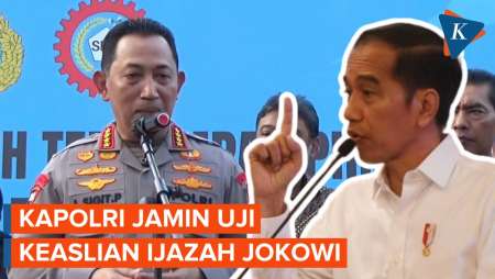 Cara Kapolri Beri Jaminan Masalah Ijazah Jokowi