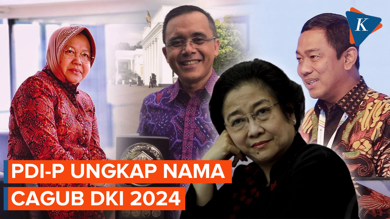 3 Nama Kader PDI-P Diusulkan Jadi Cagub DKI 2024, Siapa Saja?