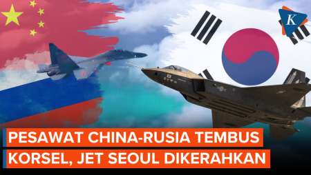 Panas! Pesawat China-Rusia Sentuh Perbatasan, Korsel Kerahkan Jet Tempur