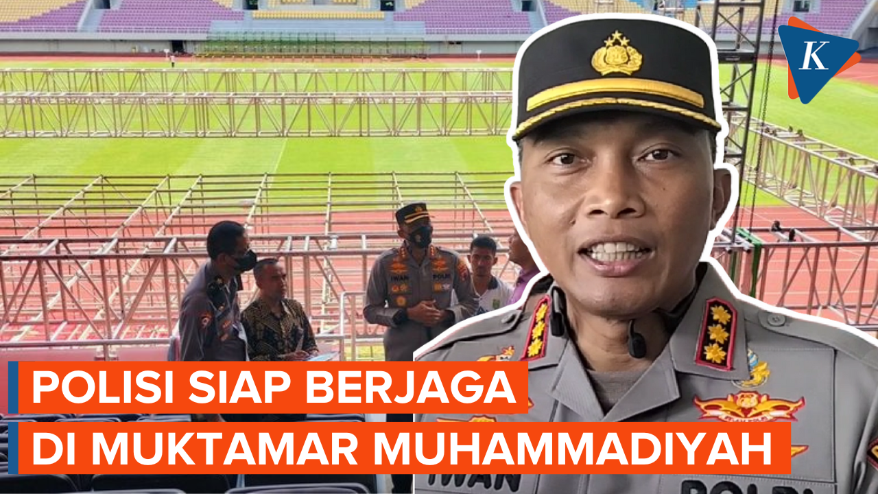 Polisi Terjunkan Ribuan Personel Jelang Muktamar Muhammadiyah di Solo