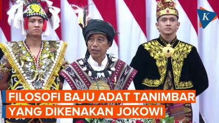 Filosofi Baju Adat yang Dipakai Jokowi di Sidang Tahunan MPR