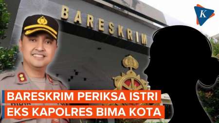 Istri Eks Kapolres Bima Kota Diperiksa Usai Suami Punya Koper Isi Narkoba