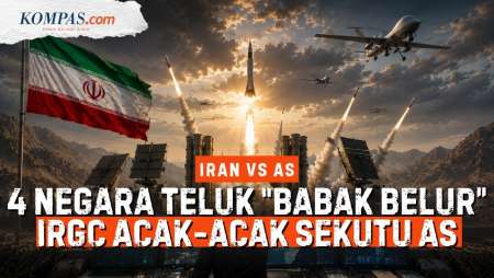 Iran "Acak-acak" AS: Pakai Taktik Baru, Sekali Balas 4 Negara Babak Belur, Ancaman Trump Sia-sia