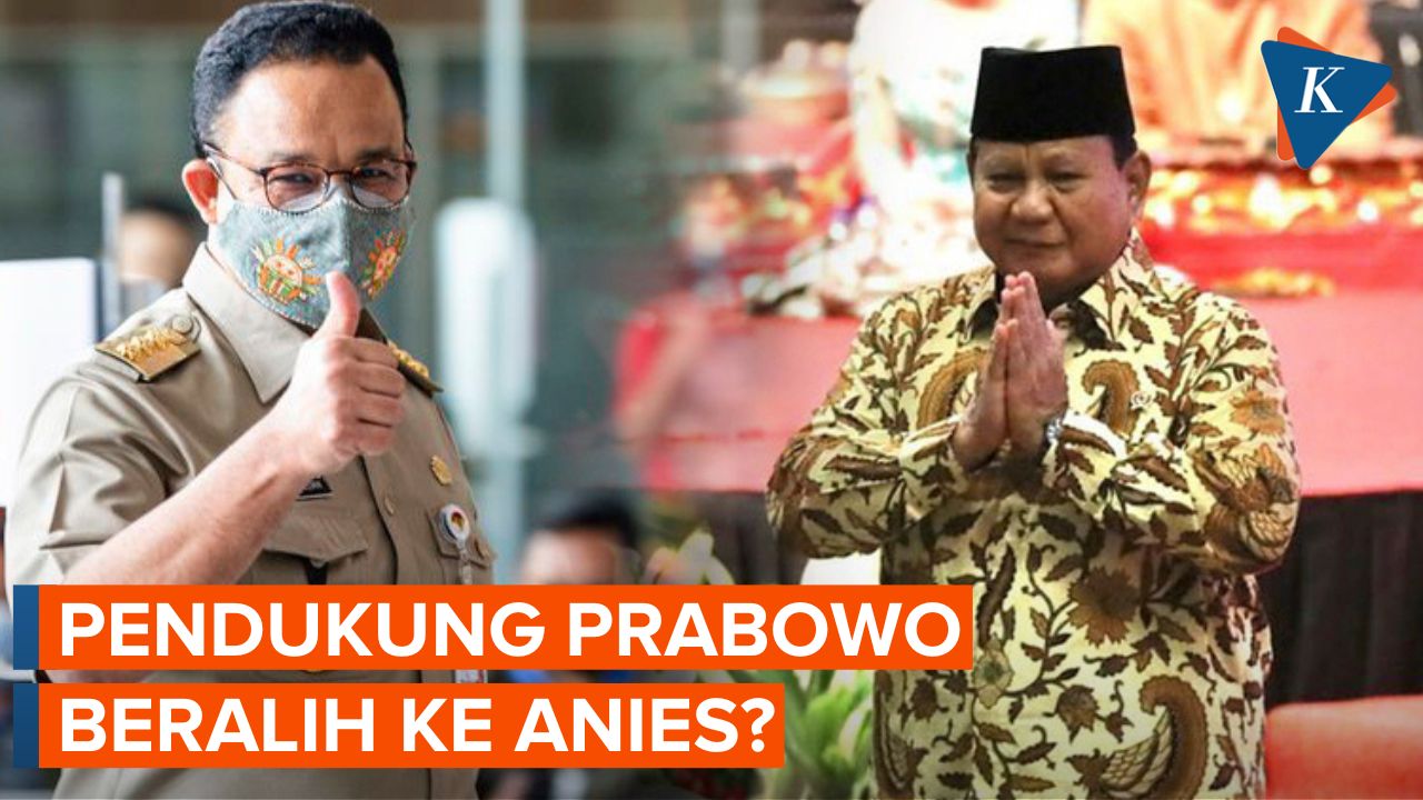 Elektabilitas Prabowo Turun, Digeser Anies Baswedan